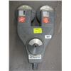 Image 1 : DUAL HEAD METAL PARKING METER