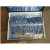 Image 2 : 1 GENESEE SILVER PLATE CUTLERY IN CASE & A COMMUNITY STAINLESS SET OF CUTLERY IN CASE