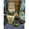 Image 1 : WICKER BASKETS & LAUNDRY HAMPER