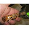 Image 2 : DRAGON MIRROR W/STONE HANDLE & A COLEGATE & CO. SHAVING STICK CONTAINER