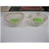 Image 2 : BELLEEK HEART SHAPED BASKET, 4TH PERIOD & SHAMROCK BASKET, ROSES SM. 4TH PERIOD