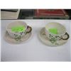 Image 1 : BELLEEK SHAMROCK MOUSTACHE CUP & SAUCER 2ND MARK & SHAMROCK BREAKFAST CUP & SAUCER 3RD MARK