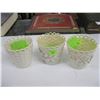 Image 1 : 2 BELLEEK PIERCED SPILL LG. 4TH MARK & 1 PIERCED SPILL LG. 2ND MARK