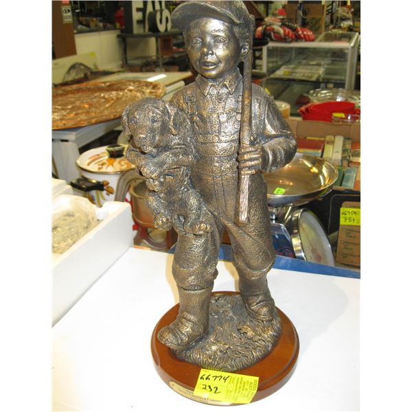 "YOUNG PUPS" DUCKS UNLIMITED STATUE, #542/800