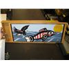 Image 1 : WOODEN BOX W/PAINTED EAGLE & FISH