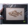 Image 1 : HAIDA SALMON SKAAGI BY BILL REID PICTURE, 9.5"X12.5"