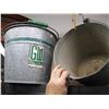 Image 2 : 2 GALVANIZED PAILS