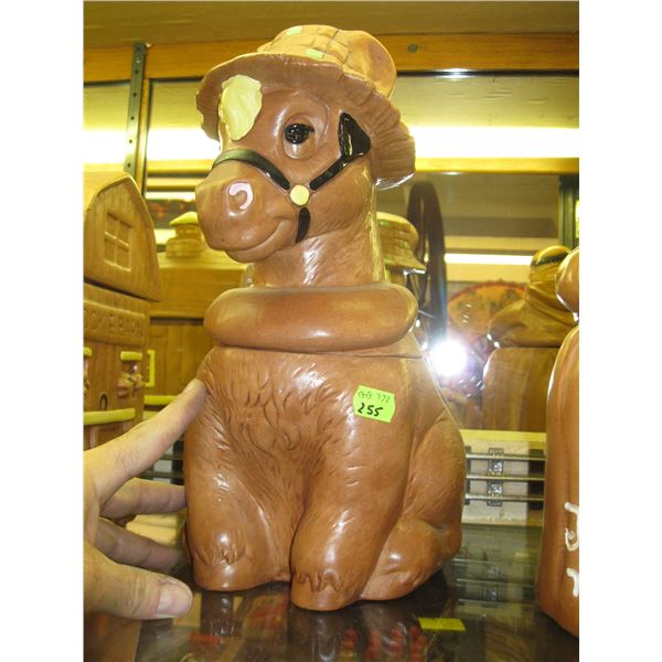 HORSE COOKIE JAR