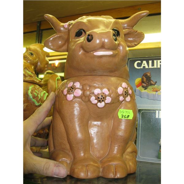 COW COOKIE JAR