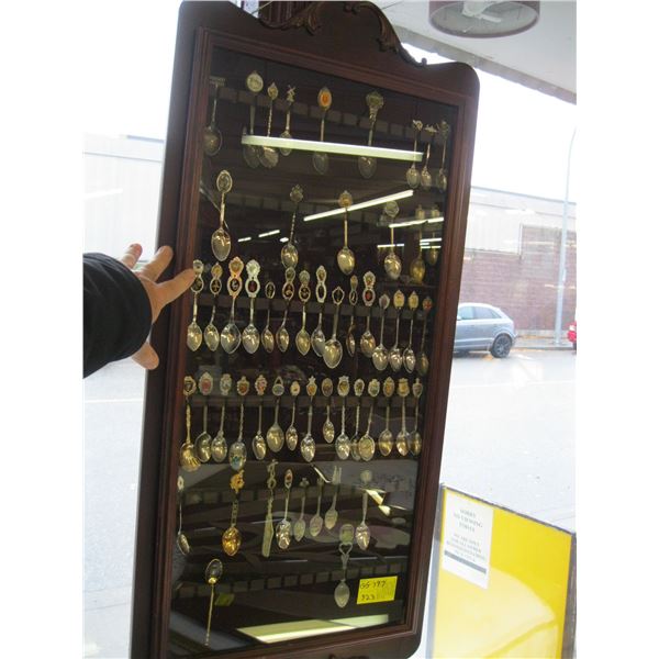 ENCASED WALL HANGING SPOON RACK