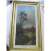 Image 1 : FRAMED ORIGINAL PASTEL BY WILLIAM HENERY CHANDLER 1854-1928