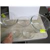 Image 1 : 5 GLASS MIXING BOWLS