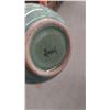 Image 2 : 5 PIECES OF POTTERY & GLASS VASE