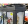 Image 2 : LG. 2 DOORED GLASS & WOOD DISPLAY CABINET