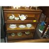 Image 1 : BARRISTER BOOKSHELF, TOP SHELF GLASS DAMAGED