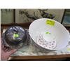 Image 1 : TEACUP & SAUCER, ROYAL COPENHAGEN DENMARK MIXING BOWL & SILVER PLATE DISH
