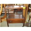 Image 1 : SM. BARLEY TWIST SINGLE DRAWER ROLLING STAND
