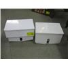 Image 1 : BOX OF METAL SCOTTS PAPER TOWEL DISPENSERS