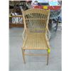 Image 1 : WICKER TYPE CHAIR