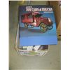 Image 1 : BOX OF BOOKS, PRICE GUIDES, AMERICAN TOYS & TRUCKS, ETC.