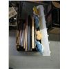 Image 2 : BOX OF MISC. SM. PICTURES & CLOCK