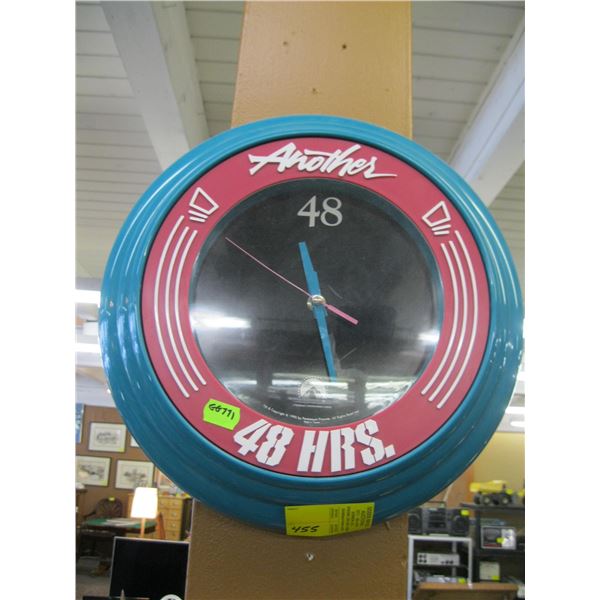 "ANOTHER 48 HOURS" MOVIE CLOCK