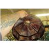 Image 2 : 2 STAINED GLASS CHANDELIER LIGHT COVERS