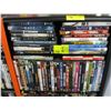 Image 2 : 1 SECTION, 6 SHELVES OF DVDs