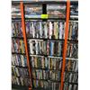 Image 1 : 1 SECTION, 6 SHELVES OF DVDs
