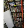 Image 1 : 1 SECTION, 6 SHELVES OF DVDs