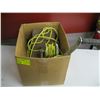 Image 1 : BOX OF ROPE PULLEYS & HANDCRANK