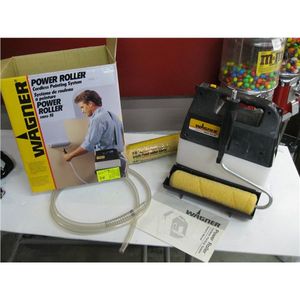 WAGONER POWER ROLLER CORDLESS PAINTING SYSTEM