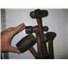 Image 2 : BUNDLE OF RUBBER MALLET BALLPEAN HAMMERS