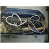 Image 2 : 1 BLUE PLASTIC TOOLBOX W/ASST. SOCKETS, BUNGEES, ETC.