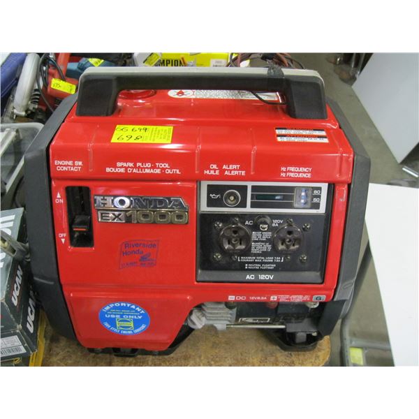 HONDA EX1000 GENERATOR