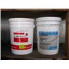 Image 1 : 1 PARTIAL PAIL OF TDH TRANSMISSION & DIFFERENTIAL HYDRAULIC FLUID & 1 PAIL OF 76 SUPER ATF FLUID