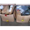 Image 1 : 2 BOXES OF MISC. LAWNMOWER/WEEDWACKER PARTS, ETC.