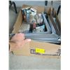 Image 1 : BOX OF MISC. SHELF BRACKETS, HARDWARE, NUTS & BOLTS, ETC.