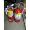 Image 1 : 2 FIRE EXTINGUISHERS
