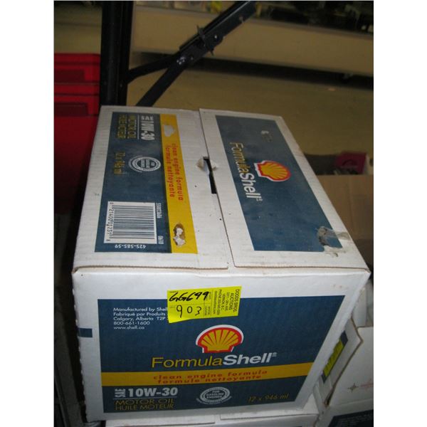 Shell Formula Pack NEW CASE OF SHELL FORMULA OIL, 10W30
