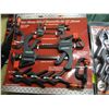 Image 2 : SET OF SPRING CLAMPS & 10 PIECE CLAMPS SET