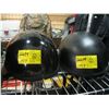Image 1 : 2 BLACK BEANIE MOTORCYCLE HELMETS