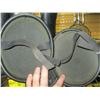 Image 2 : 2 BLACK BEANIE MOTORCYCLE HELMETS