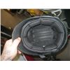 Image 2 : BLACK MOTORCYCLE HELMET W/VISOR