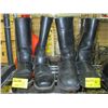 Image 1 : 2 PAIR OF LEATHER BOOTS, 1 HARLEY DAVIDSON SZ. 7.5