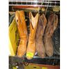 Image 1 : 2 PAIR OF COWBOY BOOTS SZ 7