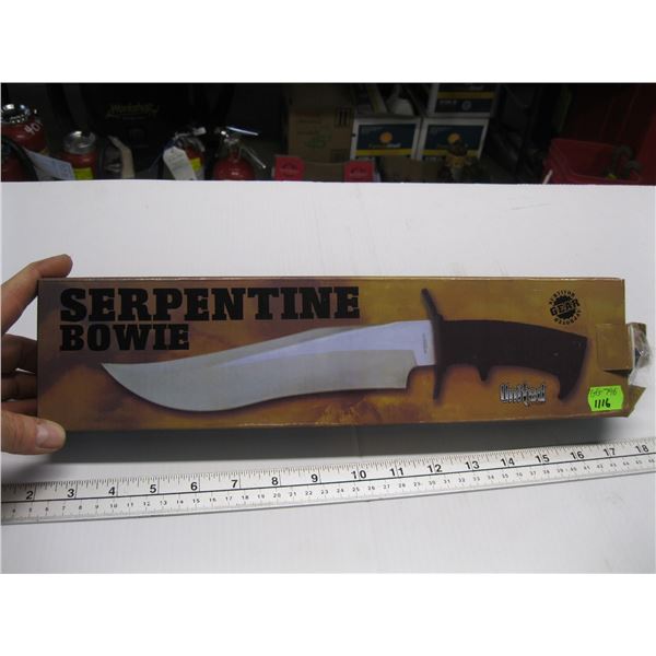 SERPENTINE BOWIE KNIFE