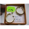 Image 2 : LADIES 18KT GOLD EARRINGS - 7.5 G