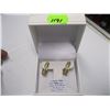 Image 2 : LADIES 14KT PAIR OF EARRINGS (HAS 20 DIAMONDS) - .50 TCW - w/A $2,435.