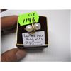 Image 1 : LADIES 14KT RING W/2 GENUINE PEARLS - SZ 8